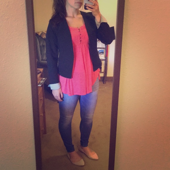 Celebrity Pink Denim - Blue jeans and tank top